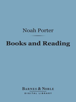 cover image of Books and Reading